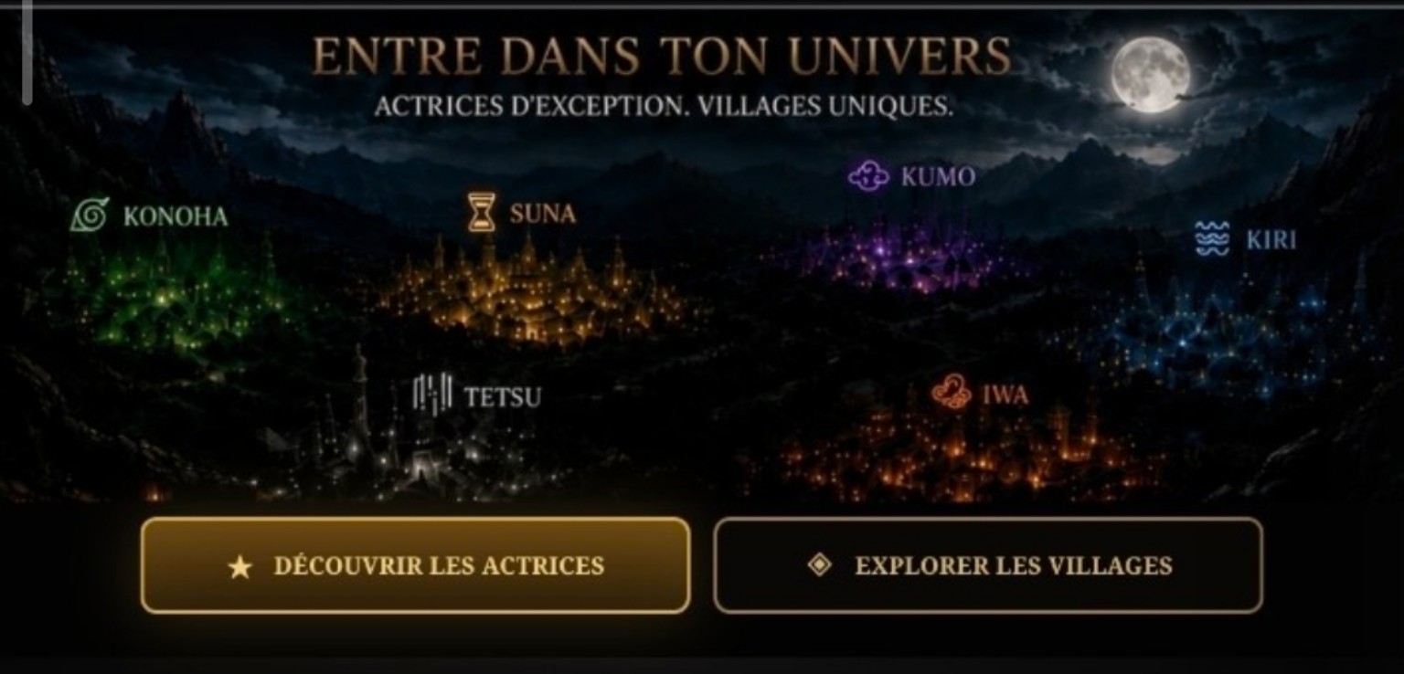 Entre dans ton univers : les six villages TH3REALFR